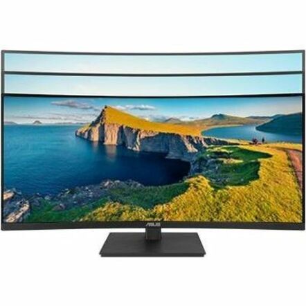 Asus VA34VCPSN 34" Class UW-QHD Curved Screen LED Monitor - 21:9 - Matte Black VA34VCPSN