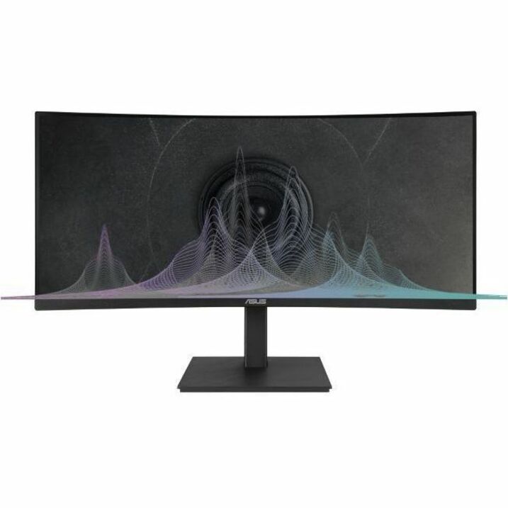 Asus VA34VCPSN 34" Class UW-QHD Curved Screen LED Monitor - 21:9 - Matte Black VA34VCPSN