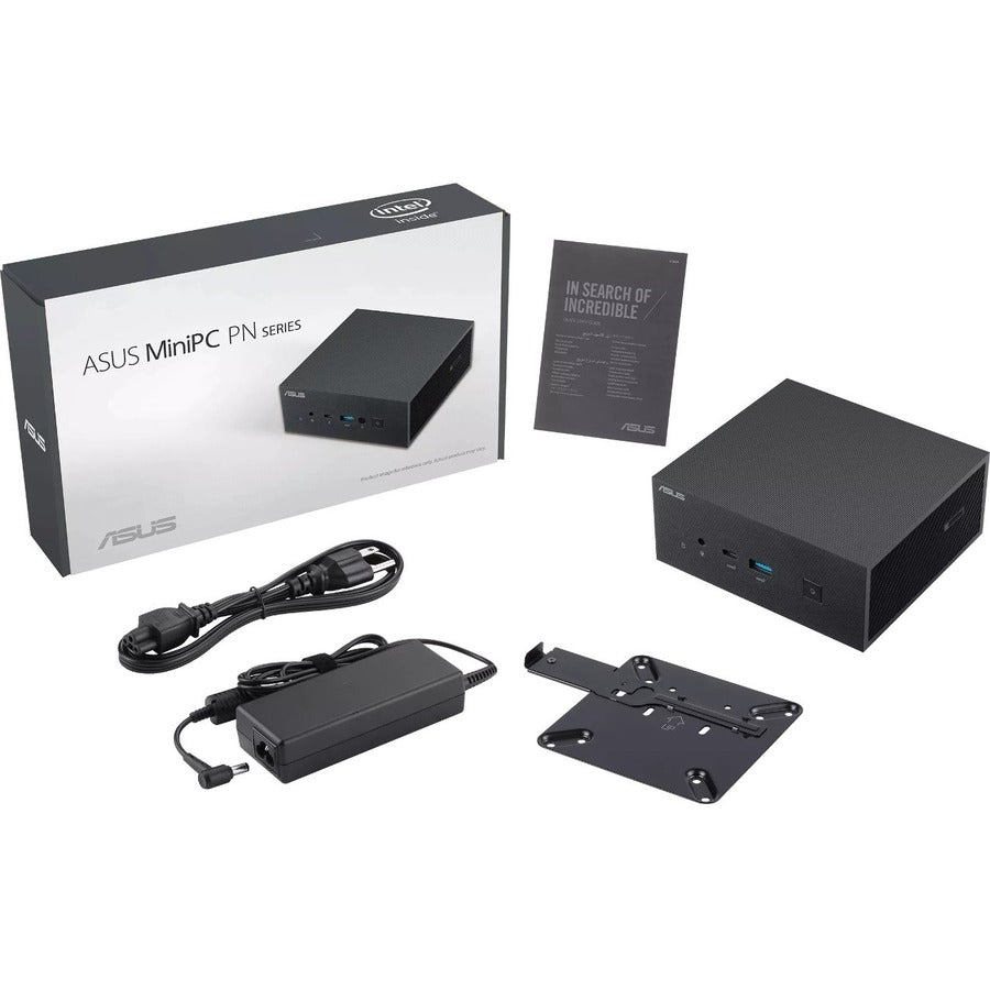 Asus PN63-S1-BB3000XFD-NL Barebone System - Mini PC - Intel Core i3 11th Gen i3-1115G4 3 GHz PN63-S1-BB3000XFD-NL