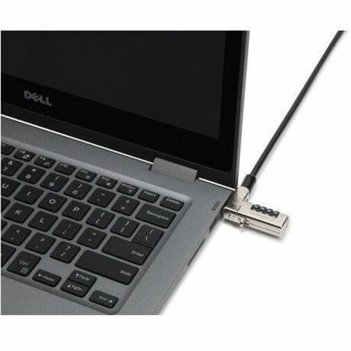 Kensington Slim N17 2.0 Serialized Combination Laptop Lock for Wedge-Shaped Slots K65096WW