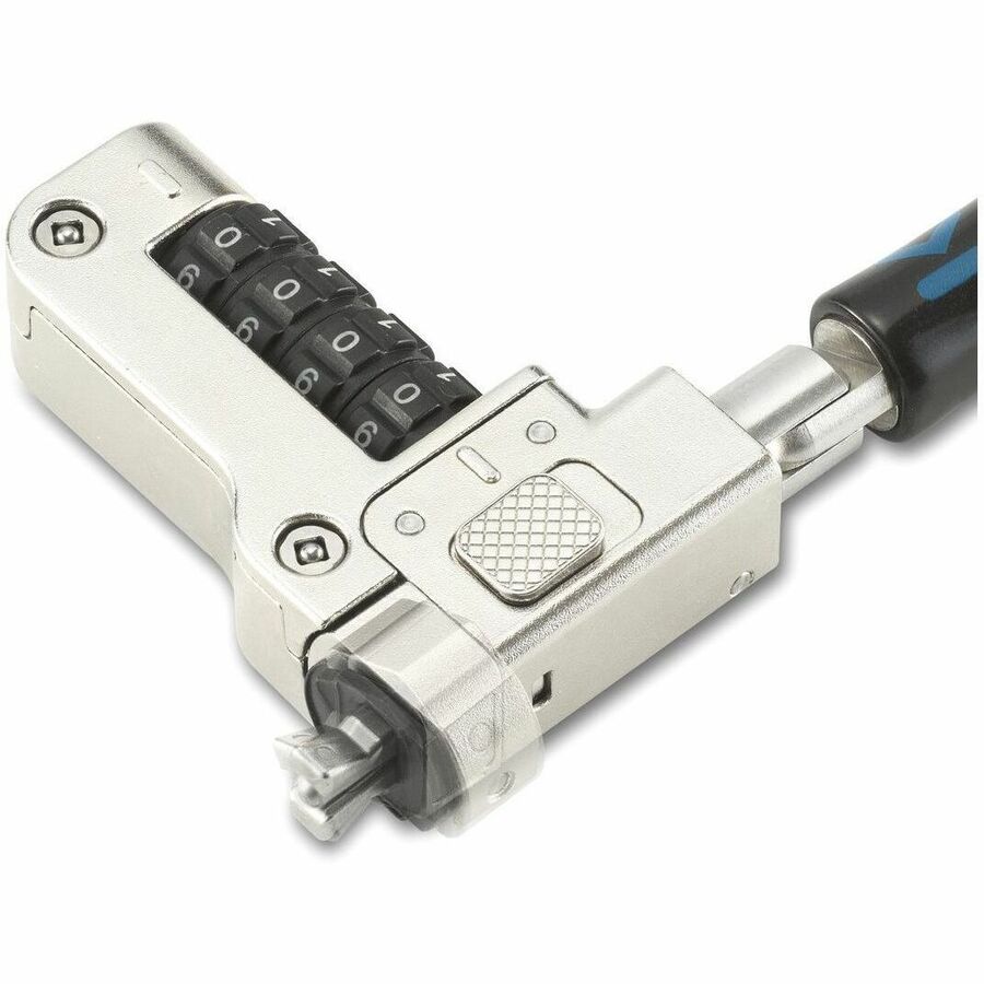 Kensington Slim N17 2.0 Combination Laptop Lock for Wedge-Shaped Slots K65094WW