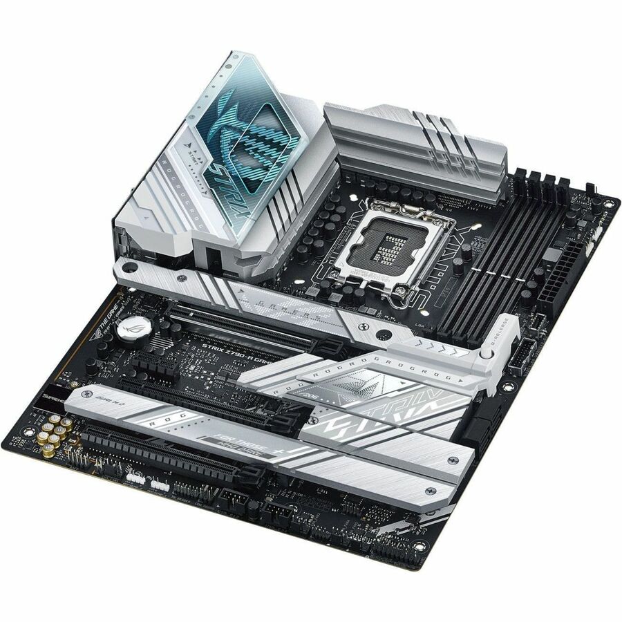 Asus ROG Strix Z790-A GAMING WIFI Gaming Desktop Motherboard - Intel Z790 Chipset - Socket LGA-1700 - ATX ROG STRIX Z790-A GAMING W