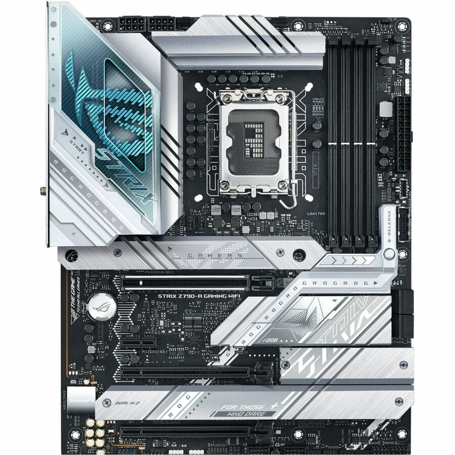 Asus ROG Strix Z790-A GAMING WIFI Gaming Desktop Motherboard - Intel Z790 Chipset - Socket LGA-1700 - ATX ROG STRIX Z790-A GAMING W