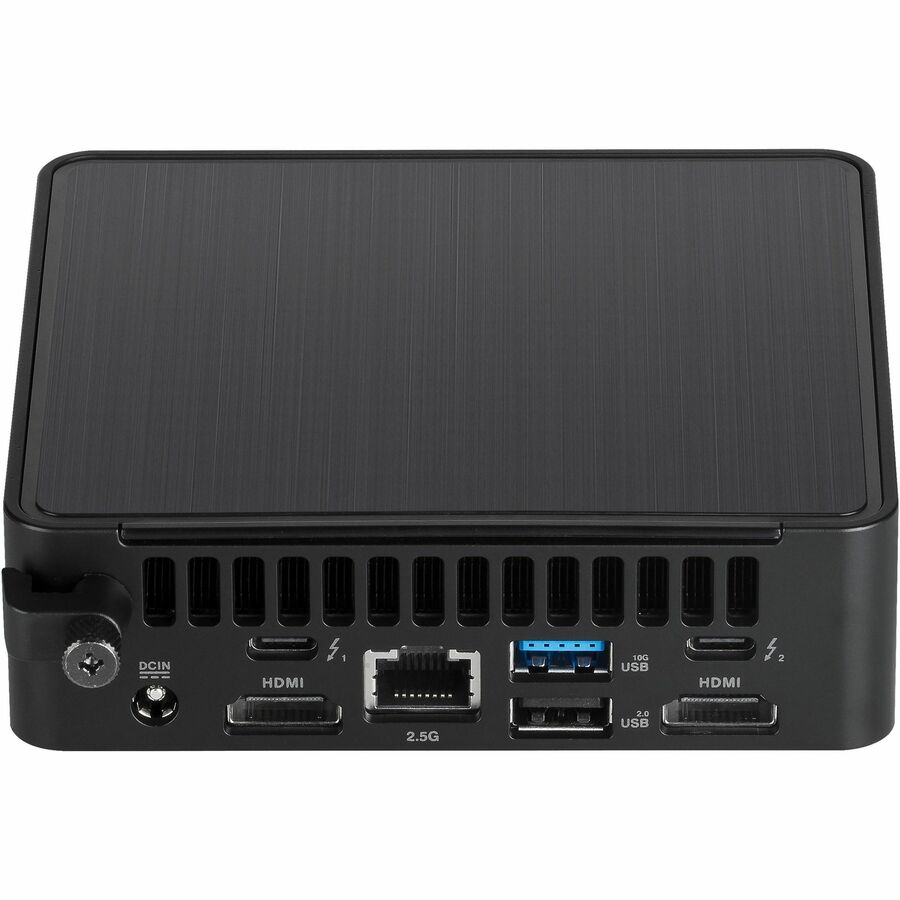 Asus NUC 14 Pro Barebone System - Mini PC - Socket BGA-1744 - Intel Core 3 100U 1.20 GHz Hexa-core (6 Core) RNUC14RVKI30000UI