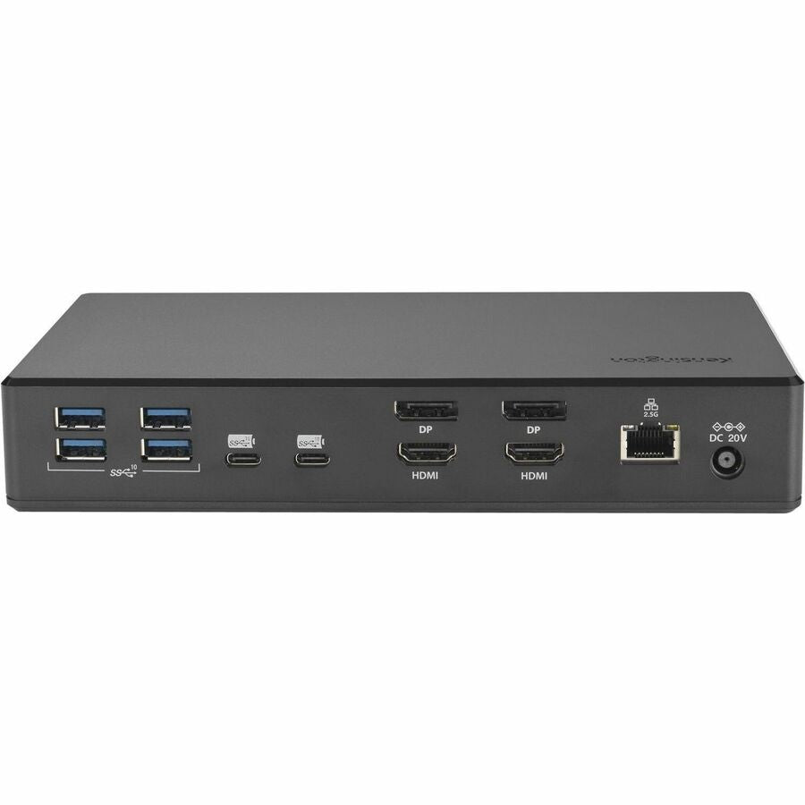 Kensington SD4880P USB-C 10Gbps Quad Video 17-in-1 Driverless Dock K34113NA