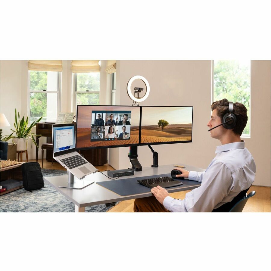 Kensington SD4880P USB-C 10Gbps Quad Video 17-in-1 Driverless Dock K34113NA