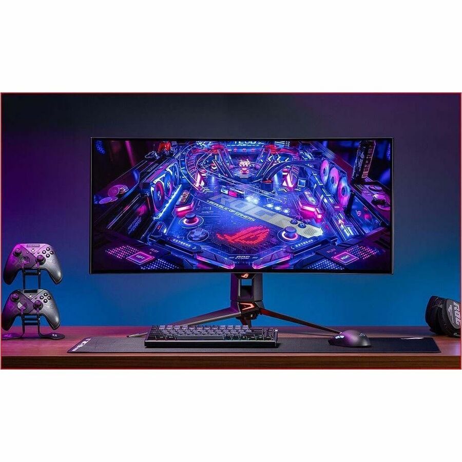 Asus ROG Swift PG34WCDM 34" Class UW-QHD Curved Screen Gaming OLED Monitor - 21:9 PG34WCDM