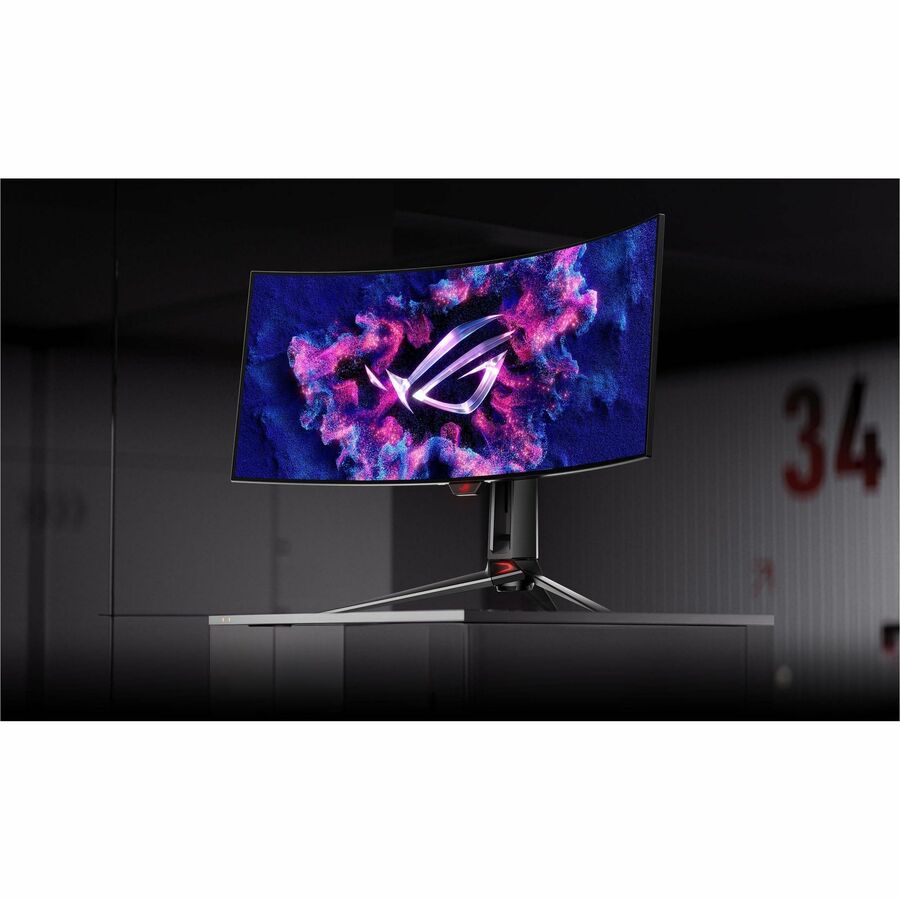 Asus ROG Swift PG34WCDM 34" Class UW-QHD Curved Screen Gaming OLED Monitor - 21:9 PG34WCDM