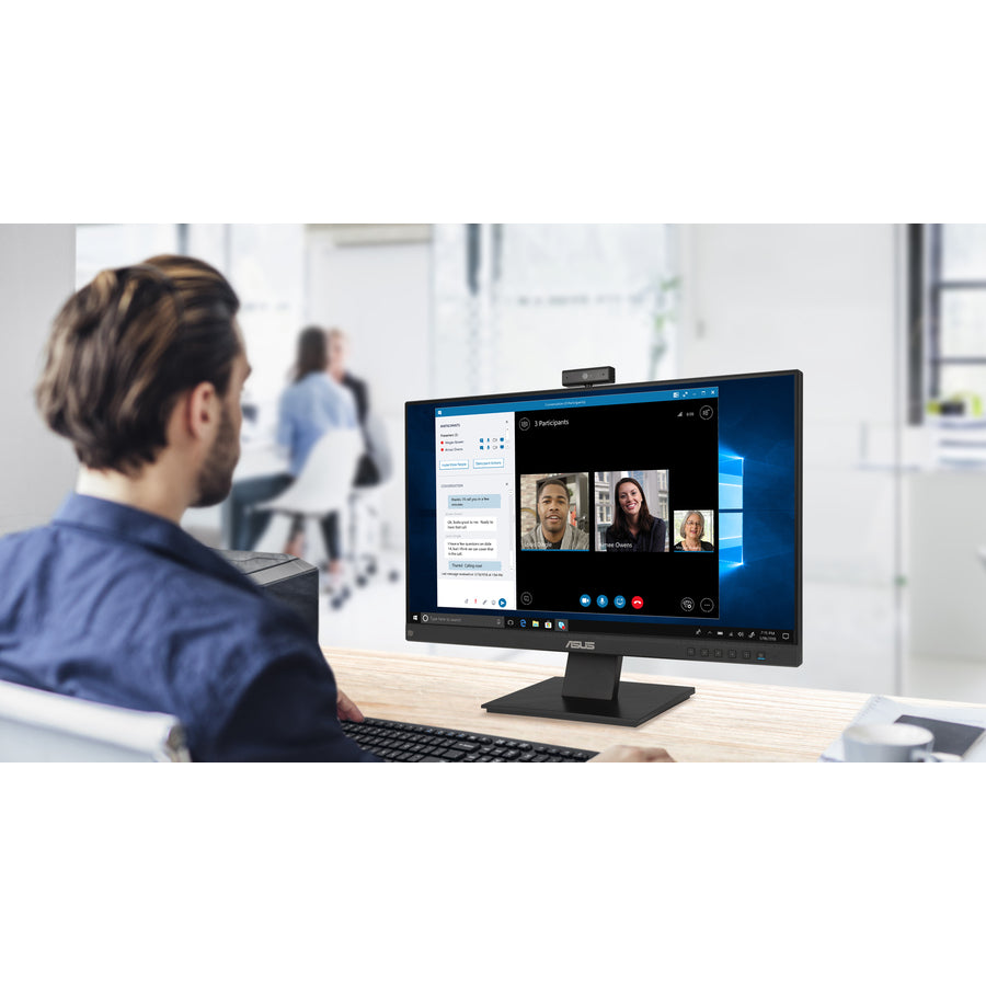 Asus BE24EQK 24" Class Webcam Full HD LCD Monitor - 16:9 - Black BE24EQK