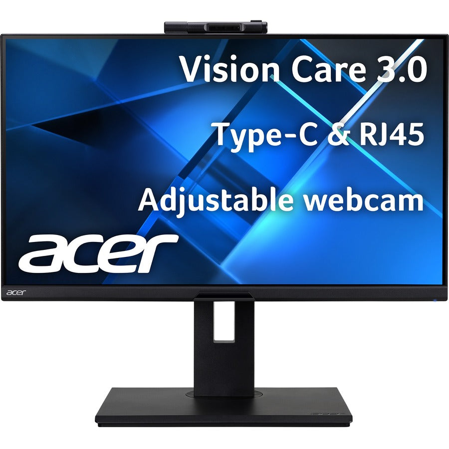 Acer B248Y Webcam Full HD LCD Monitor - 16:9 - Black UM.QB8AA.001