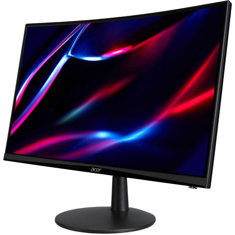 Acer Nitro ED240Q 24" Class Full HD Curved Screen LED Monitor - 16:9 - Black UM.UE0AA.001