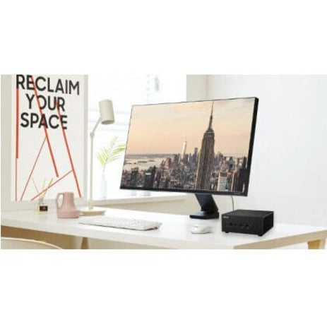 Asus ExpertCenter PN52-SYS715PX1TD Desktop Computer - AMD Ryzen 7 5800H 3.20 GHz - 16 GB RAM DDR4 SDRAM - 512 GB M.2 PCI Express NVMe 3.0 SSD - Mini PC - Eco Black PN52-SYS715PX1TD