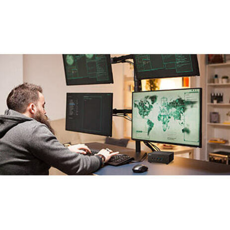 Asus ExpertCenter PN52-SYS715PX1TD Desktop Computer - AMD Ryzen 7 5800H 3.20 GHz - 16 GB RAM DDR4 SDRAM - 512 GB M.2 PCI Express NVMe 3.0 SSD - Mini PC - Eco Black PN52-SYS715PX1TD