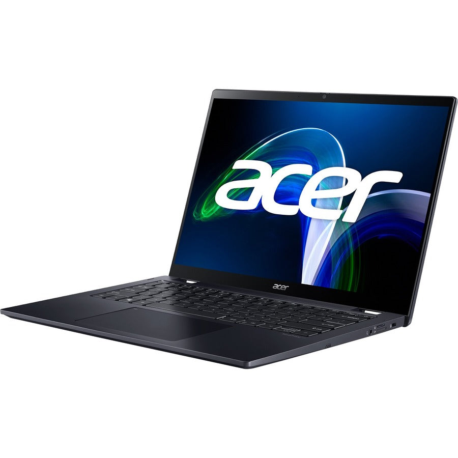 Acer TravelMate Spin P6 P614RN-52 TMP614RN-52-77DL 14" Touchscreen Convertible 2 in 1 Notebook - WUXGA - 1920 x 1200 - Intel Core i7 11th Gen i7-1165G7 Quad-core (4 Core) 2.80 GHz - 16 GB Total RAM - 512 GB SSD - Galaxy Black NX.VT1AA.004