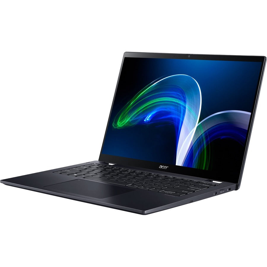 Acer TravelMate Spin P6 P614RN-52 TMP614RN-52-77DL 14" Touchscreen Convertible 2 in 1 Notebook - WUXGA - 1920 x 1200 - Intel Core i7 11th Gen i7-1165G7 Quad-core (4 Core) 2.80 GHz - 16 GB Total RAM - 512 GB SSD - Galaxy Black NX.VT1AA.004