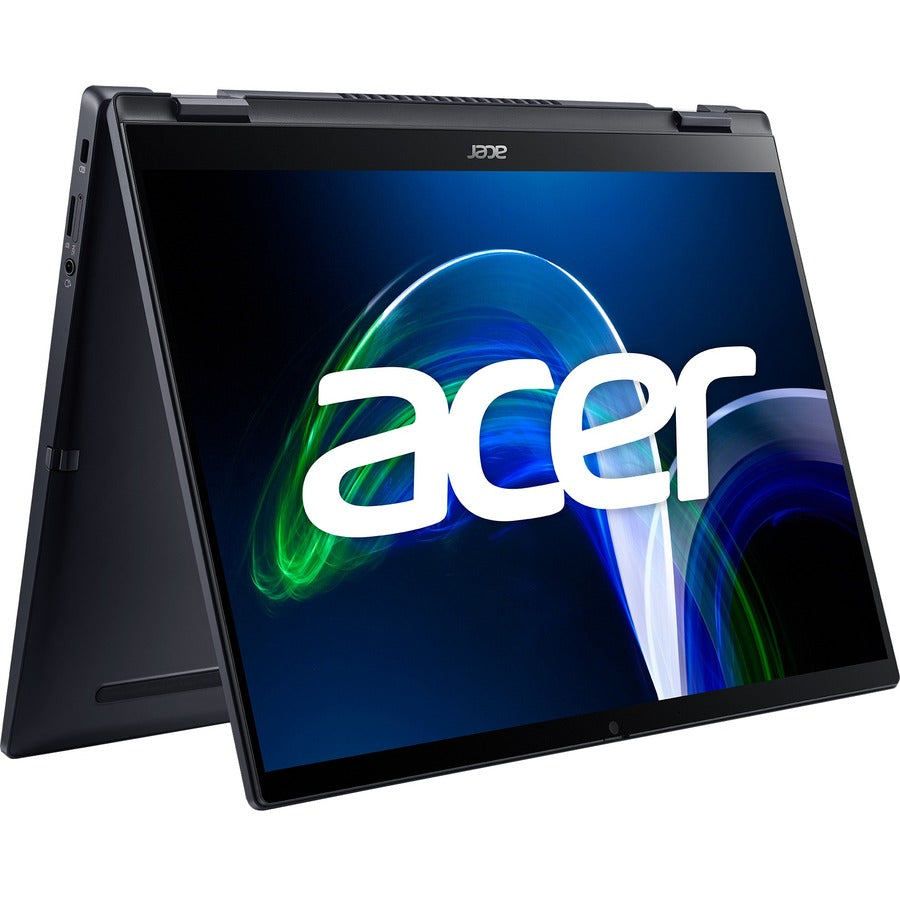 Acer TravelMate Spin P6 P614RN-52 TMP614RN-52-77DL 14" Touchscreen Convertible 2 in 1 Notebook - WUXGA - 1920 x 1200 - Intel Core i7 11th Gen i7-1165G7 Quad-core (4 Core) 2.80 GHz - 16 GB Total RAM - 512 GB SSD - Galaxy Black NX.VT1AA.004