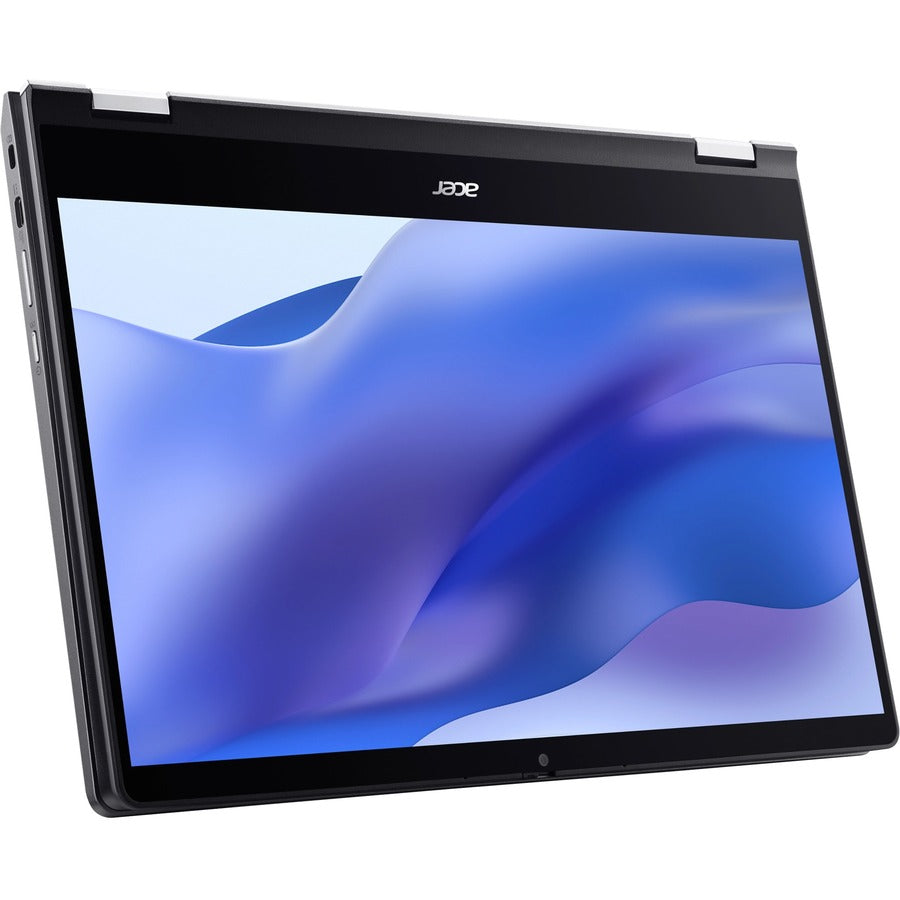 Acer Chromebook Enterprise Spin 514 CP514-3WH CP514-3WH-R8C7 14" Touchscreen Convertible 2 in 1 Chromebook - Full HD - 1920 x 1080 - AMD Ryzen 7 5825C Octa-core (8 Core) 2 GHz - 16 GB Total RAM - 256 GB SSD - Steel Gray NX.KBQAA.004