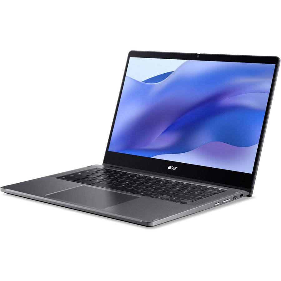 Acer Chromebook Enterprise Spin 514 CP514-3WH CP514-3WH-R8C7 14" Touchscreen Convertible 2 in 1 Chromebook - Full HD - 1920 x 1080 - AMD Ryzen 7 5825C Octa-core (8 Core) 2 GHz - 16 GB Total RAM - 256 GB SSD - Steel Gray NX.KBQAA.004