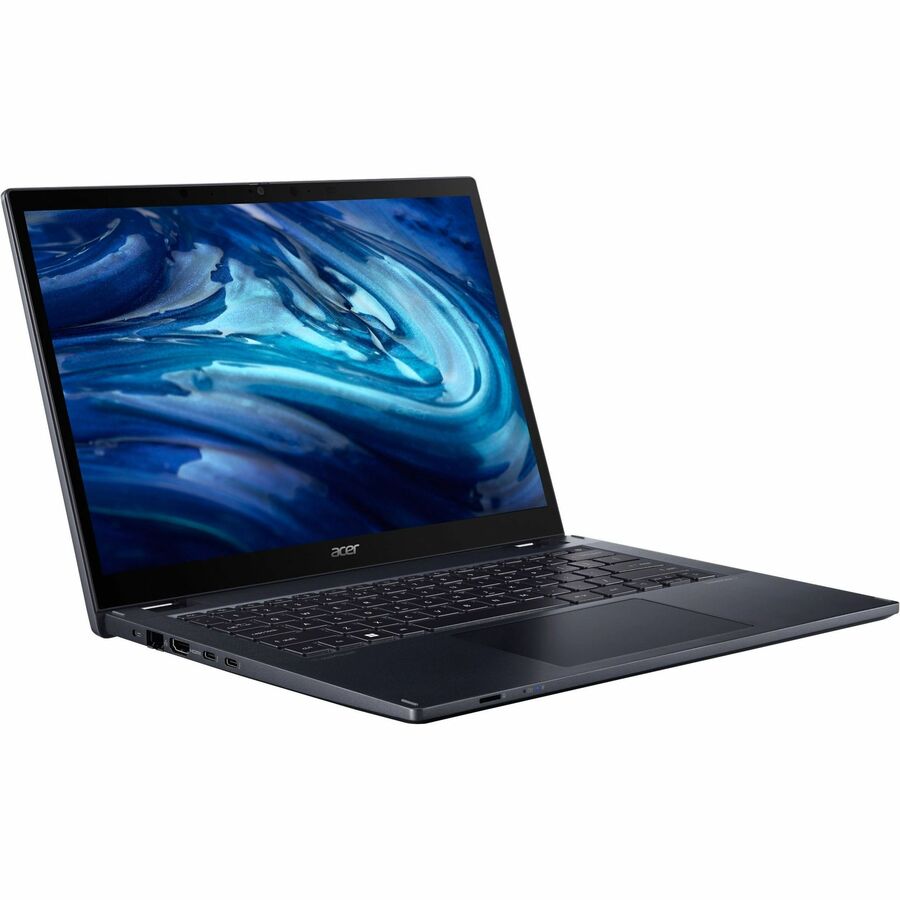 Acer TravelMate Spin P4 P414RN-41 TMP414RN-41-R6EK 14" Touchscreen Convertible 2 in 1 Notebook - WUXGA - 1920 x 1200 - AMD Ryzen 5 PRO 6650U Hexa-core (6 Core) 2.90 GHz - 16 GB Total RAM - 512 GB SSD - Slate Blue NX.VUTAA.002