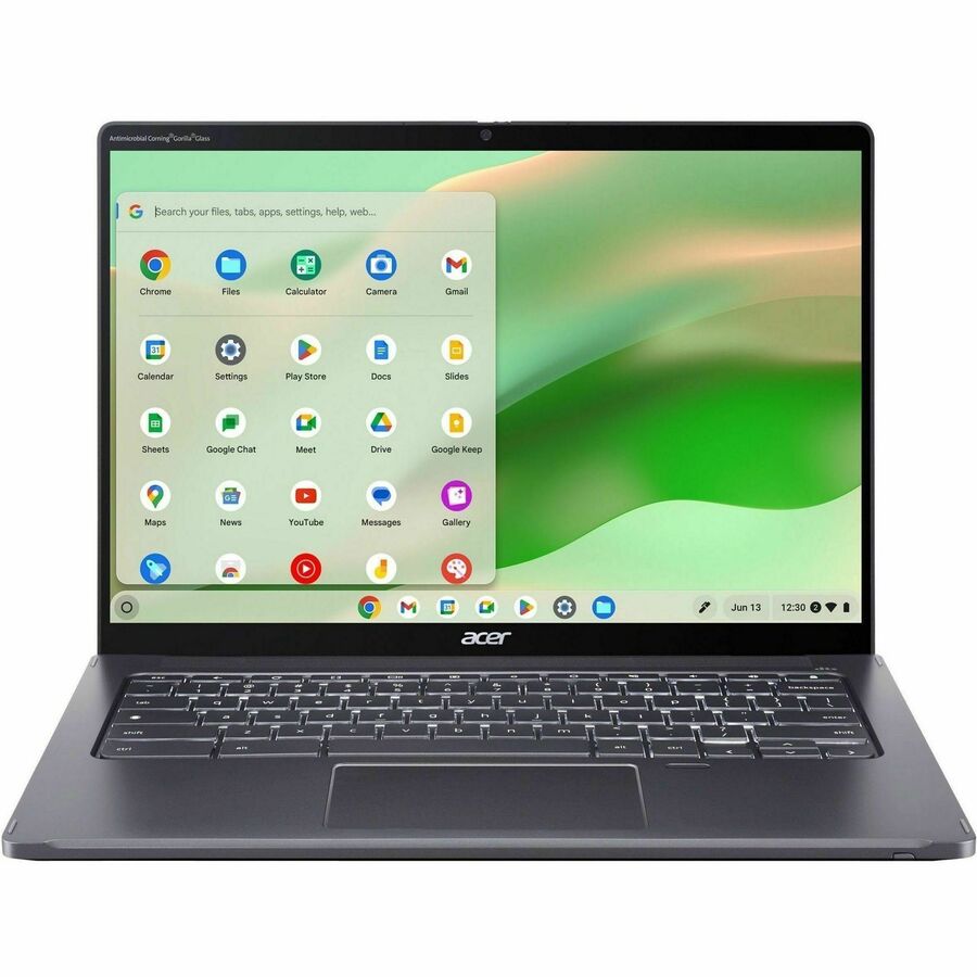 Acer Chromebook Spin 714 CP714-2WN CP714-2WN-53TY 14" Touchscreen Convertible 2 in 1 Chromebook - WUXGA - 1920 x 1200 - Intel Core i5 13th Gen i5-1335U Deca-core (10 Core) 1.30 GHz - 16 GB Total RAM - 256 GB SSD - Steel Gray NX.KLBAA.001