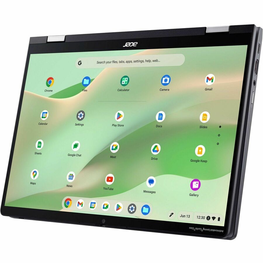 Acer Chromebook Spin 714 CP714-2WN CP714-2WN-53TY 14" Touchscreen Convertible 2 in 1 Chromebook - WUXGA - 1920 x 1200 - Intel Core i5 13th Gen i5-1335U Deca-core (10 Core) 1.30 GHz - 16 GB Total RAM - 256 GB SSD - Steel Gray NX.KLBAA.001