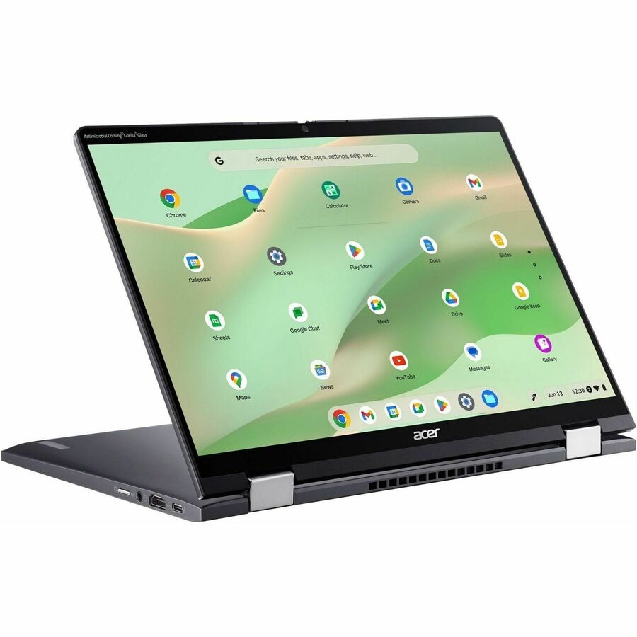 Acer Chromebook Spin 714 CP714-2WN CP714-2WN-53TY 14" Touchscreen Convertible 2 in 1 Chromebook - WUXGA - 1920 x 1200 - Intel Core i5 13th Gen i5-1335U Deca-core (10 Core) 1.30 GHz - 16 GB Total RAM - 256 GB SSD - Steel Gray NX.KLBAA.001