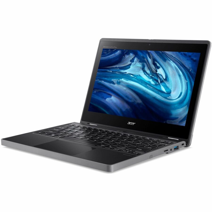 Acer TravelMate Spin B3 B311R-33 TMB311R-33-C04F 11.6" Touchscreen Convertible 2 in 1 Notebook - WXGA - Intel N100 - 4 GB - 128 GB SSD - Black NX.VYNAA.002