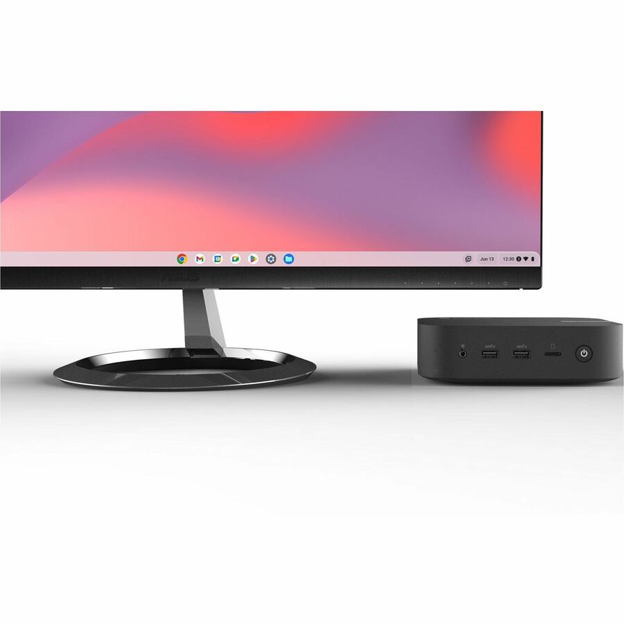 Asus Chromebox 5 Chromebox5-S3053UN-WC Chromebox - Intel Core i3 12th Gen i3-1220P - 8 GB - 128 GB SSD - Mini PC - Eco Black CHROMEBOX5-S3053UN-WC