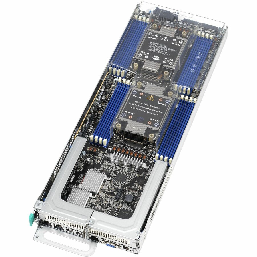 Asus RS720Q-E11-RS8U-3WSTEVHS Barebone System - 2U Rack-mountable - Socket LGA-4677 - 2 x Processor Support RS720Q-E11-RS8U-3WSTEVHS