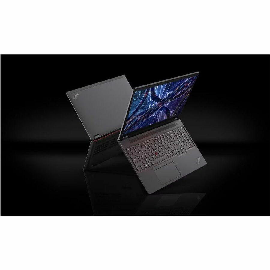 Lenovo ThinkPad P16 Gen 2 21FA002XUS 16" Mobile Workstation - WQXGA - Intel Core i7 13th Gen i7-13700HX - 32 GB - 1 TB SSD - English Keyboard - Villi Black, Storm Gray 21FA002XUS