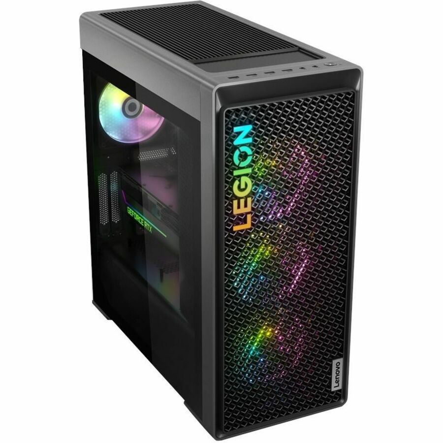 Lenovo Legion T7 34IRZ8 90V6000NUS Gaming Desktop Computer - Intel Core i9 14th Gen i9-14900KF - 32 GB - 2 TB SSD - Tower - Storm Gray 90V6000NUS
