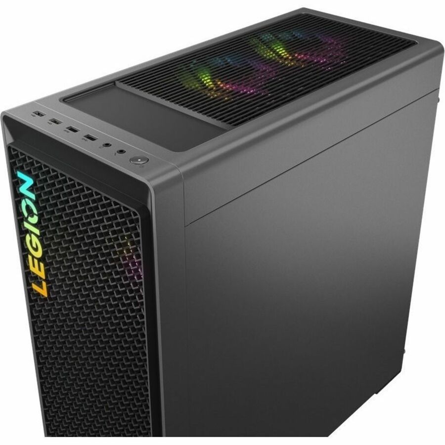 Lenovo Legion T7 34IRZ8 90V6000NUS Gaming Desktop Computer - Intel Core i9 14th Gen i9-14900KF - 32 GB - 2 TB SSD - Tower - Storm Gray 90V6000NUS
