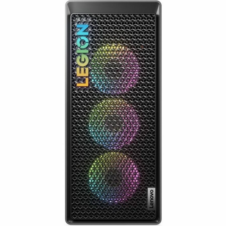 Lenovo Legion T7 34IRZ8 90V6000NUS Gaming Desktop Computer - Intel Core i9 14th Gen i9-14900KF - 32 GB - 2 TB SSD - Tower - Storm Gray 90V6000NUS