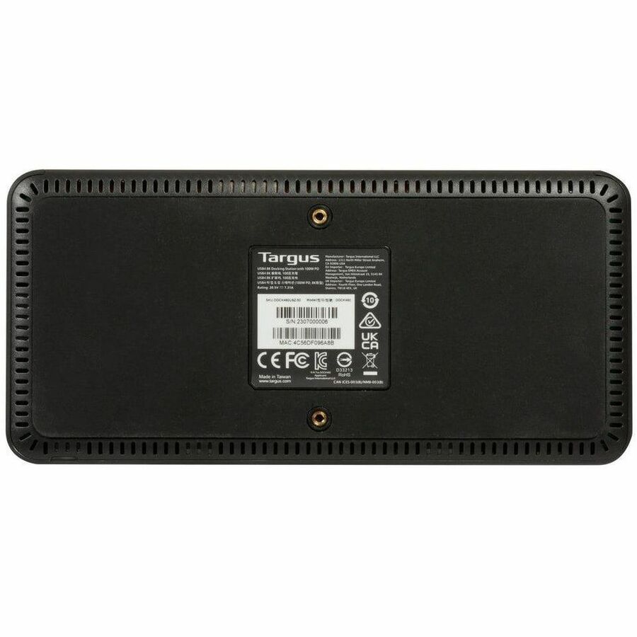 Targus USB4 Triple Video Docking Station with 100W Power DOCK460USZ