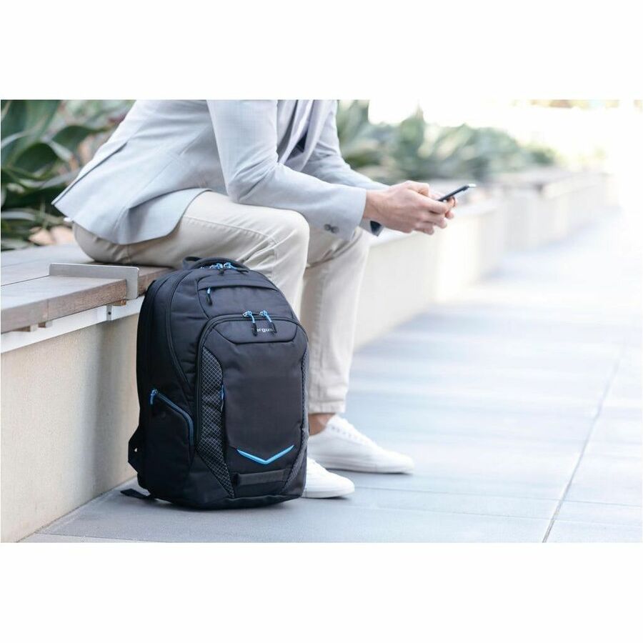 Targus Active Commuter TSB950US Carrying Case Rugged (Backpack) for 15.6" Notebook - Black TSB950US