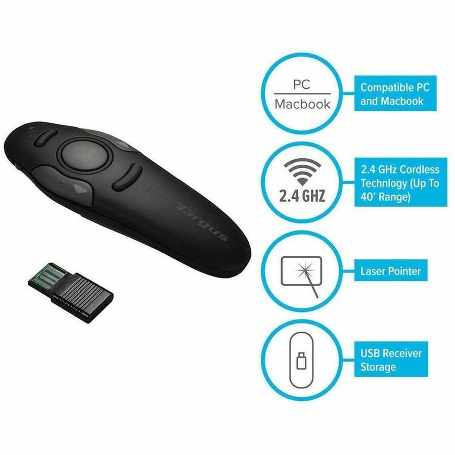 Targus AMP16US Presentation Pointer AMP16US