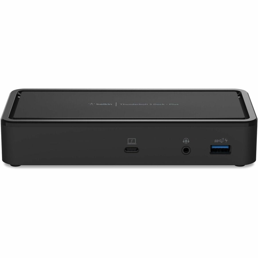 Belkin Thunderbolt 3 Dock Plus - Laptop Docking station - Dual 4k - 40Gbps - 60W PD-MacOS andWindows F4U109TT