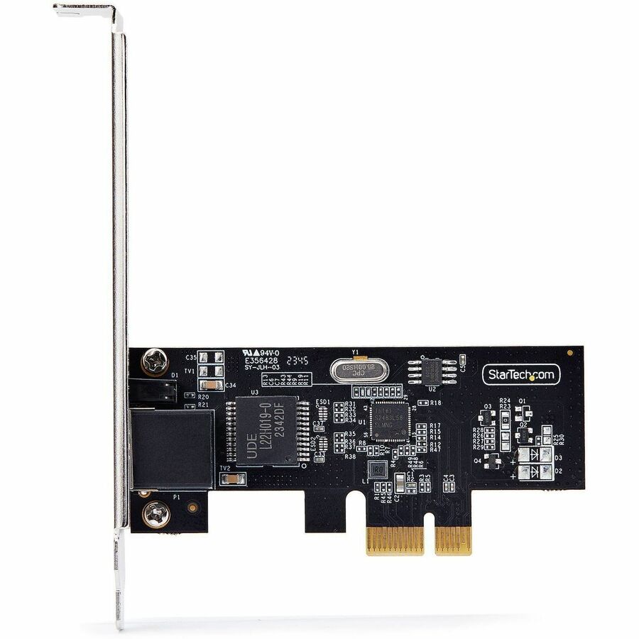 StarTech.com 1-Port 2.5G NBASE-T PCIe Network Card, Computer Network Interface Card, Intel®I225-V; Single-Port Ethernet, Multi-Gigabit NIC PR12GI-NETWORK-CARD