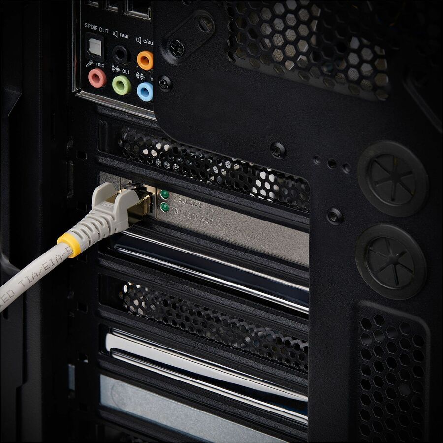 StarTech.com 1-Port 2.5G NBASE-T PCIe Network Card, Computer Network Interface Card, Intel®I225-V; Single-Port Ethernet, Multi-Gigabit NIC PR12GI-NETWORK-CARD