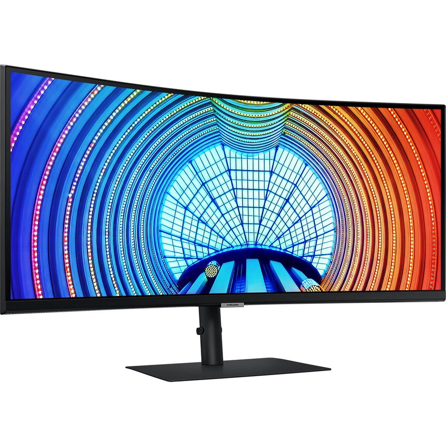 Samsung ViewFinity S6 S34A654UBN 34" Class UW-QHD Curved Screen LCD Monitor - 21:9 - Black LS34A654UBNXGO