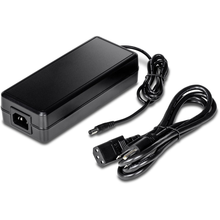 TRENDnet 16-Port Gigabit PoE+ Switch, 16 x Gigabit PoE+ Ports, 120W PoE Budget, Up to 30W Per Port, 1U 19" Rackmount Brackets Included, Fanless, Lifetime Protection, Black, TPE-TG161H TPE-TG161H