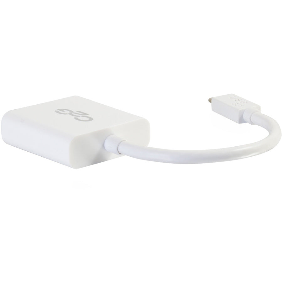 C2G USB C to DisplayPort Adapter Converter 4K 30Hz - White TAA 29481