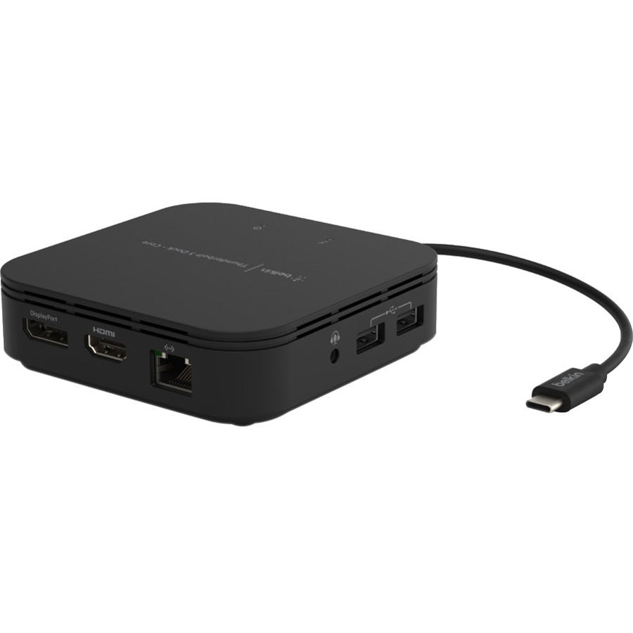 Belkin Thunderbolt 3 Core Dock - Laptop Docking station -Dual 4k - 60W -HDMI,DP - MacOS and Windows F4U110BT