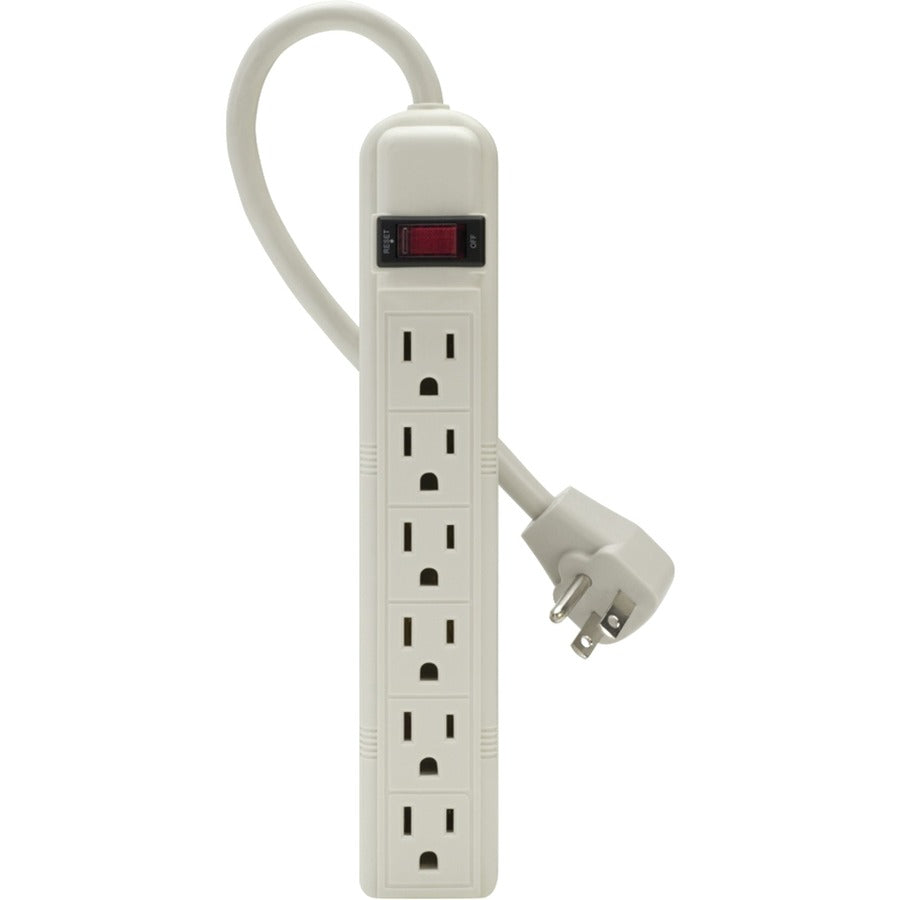 Belkin 6 Outlet Power Strip - 5 foot cord - White F9P609-05R-DP