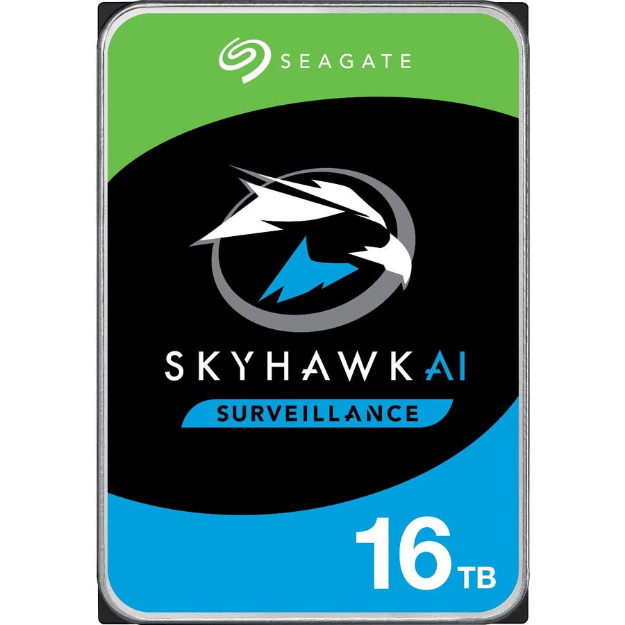Seagate SkyHawk AI ST16000VE002 16 TB Hard Drive - 3.5" Internal - SATA (SATA/600) ST16000VE002