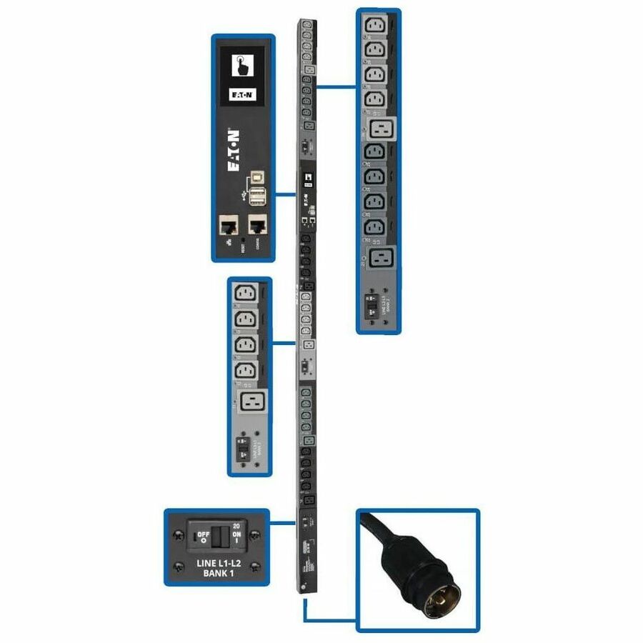 Tripp Lite by Eaton PDU3EVSR6L2130 30-Outlet PDU PDU3EVSR6L2130