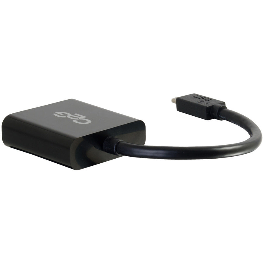 C2G USB C to DisplayPort Adapter - USB Type-C to DP - 4K 30Hz - Black - M/M 29482
