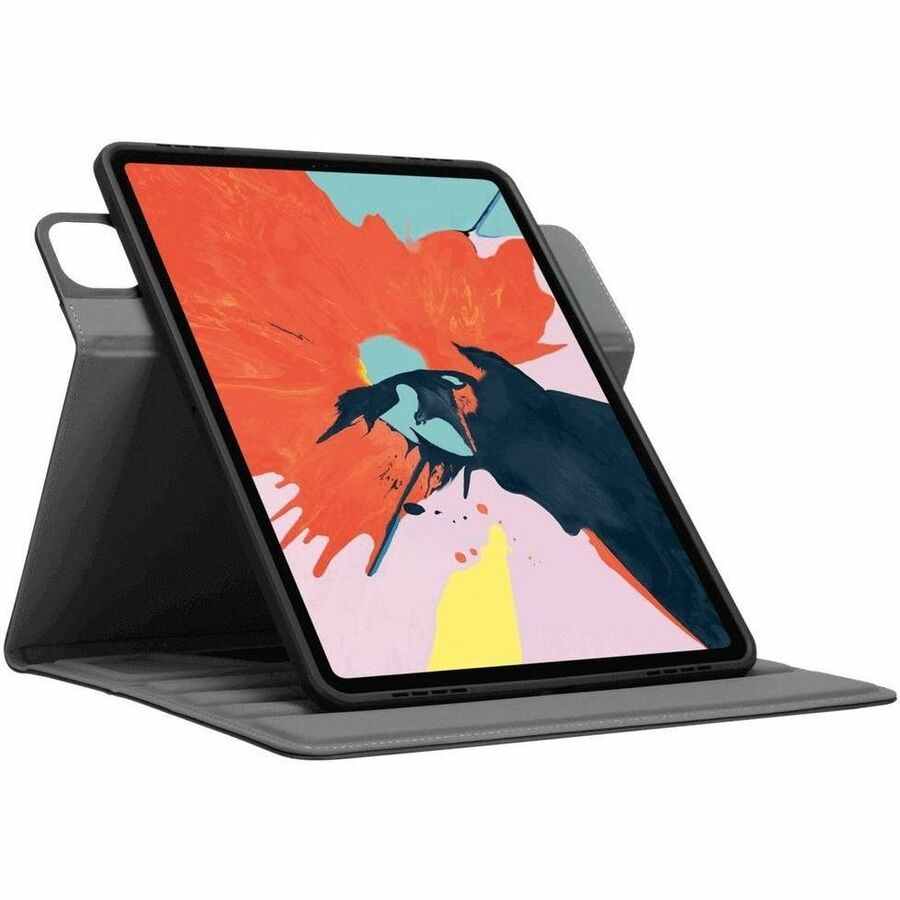 Targus VersaVu Classic THZ981GL Carrying Case (Folio) for 12.9" to 13" Apple iPad Pro (6th Generation), iPad Pro (5th Generation), iPad Pro (4th Generation), iPad Pro (3rd Generation), iPad Air 13 (2024) Tablet - Black THZ981GL
