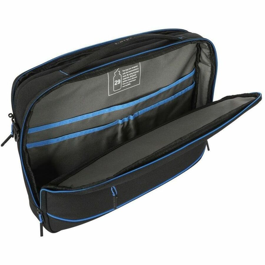 Targus Coastline EcoSmart TBT940GL Carrying Case (Briefcase) for 15" to 16" Notebook - Black TBT940GL