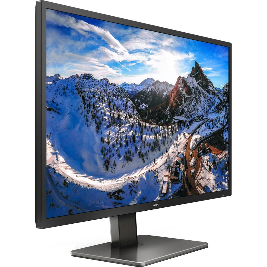 Philips Brilliance 439P1 43" Class 4K UHD LCD Monitor - 16:9 - Textured Black 439P1